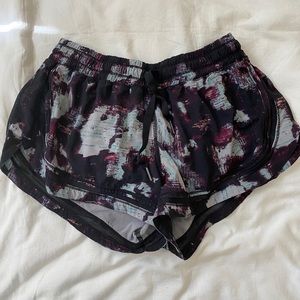 Lululemon printed track shorts